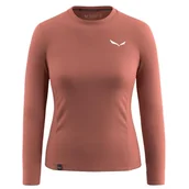 Koszulki i topy damskie - Salewa Damska koszulka Puez Dry Tee W L/S Tee - miniaturka - grafika 1