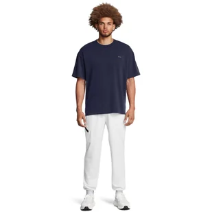 Męskie spodnie treningowe Under Armour UA Unstoppable Joggers - białe - UNDER ARMOUR - Spodnie sportowe męskie - miniaturka - grafika 1