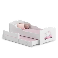 Łóżka dla dzieci i młodzieży - Łóżko podwójne ANNA 160x80 Kot - miniaturka - grafika 1