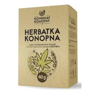 Suplementy naturalne - KOMBINAT KONOPNY Kombinat Konopny Herbatka Konopna 40 g KK9045 - miniaturka - grafika 1