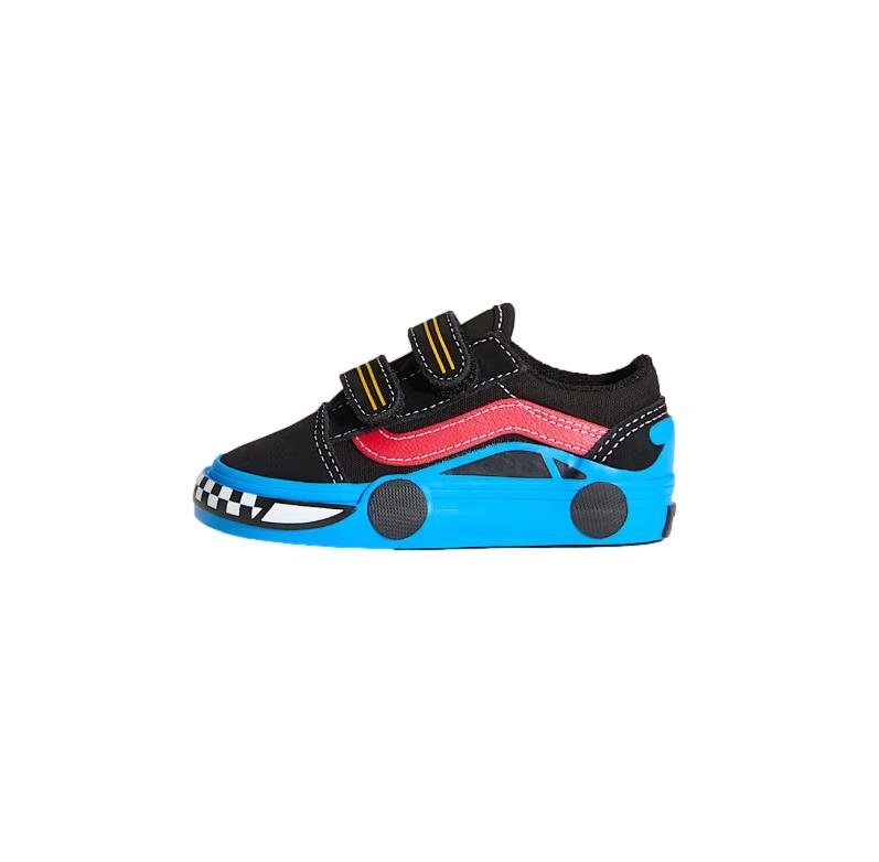 Buty dziecięce(4-8lat) Vans Old Skool V Car Black/Blue VN000EE7Y611M 21