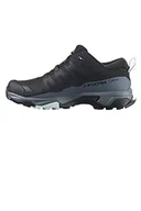 Buty trekkingowe damskie - SALOMON Damskie buty trekkingowe X Ultra 4 GTX W, Black Stormy Weather Opal Blue - 42 EU - miniaturka - grafika 1