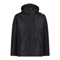 Kurtki i płaszcze dla chłopców - CMP, Kurtka zapinana na zamek błyskawiczny z kapturem odpinana kurtka wewnętrzna, 33Z1577D, Basic Black, 50, męska - miniaturka - grafika 1