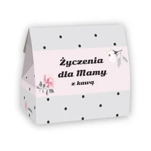 Gotowy zestaw prezentowy Dziękuję, że jesteś! Życzenia z kawą dla Mamy kawy aromatyzowane MIX różne smaki 5 saszetek prezent upominek na Dzień Matki.. - Zestawy upominkowe - miniaturka - grafika 1
