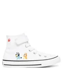 Buty dla dziewczynek - Converse Trampki Converse x Bluey Chuck Taylor All Star Easy On A16715C Biały - miniaturka - grafika 1