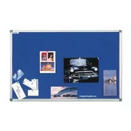 Tablice i flipcharty - MAGNETOPLAN Tablica tekstylna 120x90cm ALU RAMA NIEBIESKI 1412003 - miniaturka - grafika 1