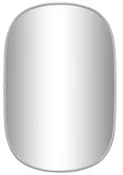 Lustra - Wiszące srebrne owalne lustro 60x40 cm - Kogo 3X - miniaturka - grafika 1