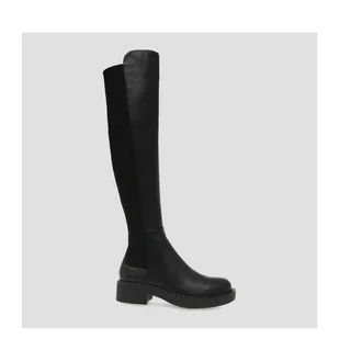 Muszkieterki damskie na obcasie Steve Madden Applause Boot SM11002825-011 37 23 cm Czarne (8720857248067). Muszkieterki damskie - Kozaki damskie - miniaturka - grafika 1