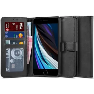 Tech-Protect WALLET IPHONE 7 / 8 / SE 2020 / 2022 DARK GREY FD_20576-0 - Etui i futerały do telefonów - miniaturka - grafika 1