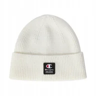 Czapki damskie - Czapka Champion Beanie Cap kremowa 806069 WW056 - miniaturka - grafika 1