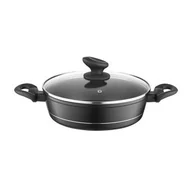 Garnki - Garnek aluminiowy niski Delux 24 cm 2,3 l - miniaturka - grafika 1