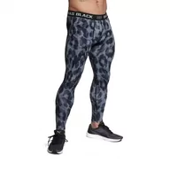 Legginsy - Męskie legginsy sportowe do ćwiczeń BAS BLEU Alien, Wielokolorowy, S - miniaturka - grafika 1