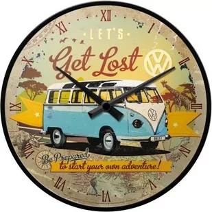 51058 Zegar Ścienny VW Bulli - Let Get L - Zegary - miniaturka - grafika 1