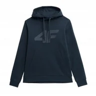 Bluzy męskie - 4F Bluza Męska Z Kapturem Sportowa TSWSM353 Rozmiar XXL - miniaturka - grafika 1