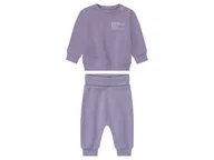 Komplety dla niemowląt - lupilu® Dres niemowlęcy z bawełną (bluzka + spodnie) (Fioletowy, 86/92) - miniaturka - grafika 1