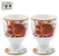 Kieliszki - KIELISZKI DO JAJEK NA MIĘKKO Anthina Kwiaty Egzotyczne William Morris - KOMPLET 2 SZT. - miniaturka - grafika 1