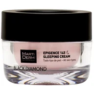 Kremy do twarzy - MartiDerm Black Diamond Epigence 145 Sleeping Cream - miniaturka - grafika 1