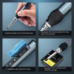 KAIWEETS KETS02 Smart Digital Soldering Iron Kit - Multimetry - miniaturka - grafika 8
