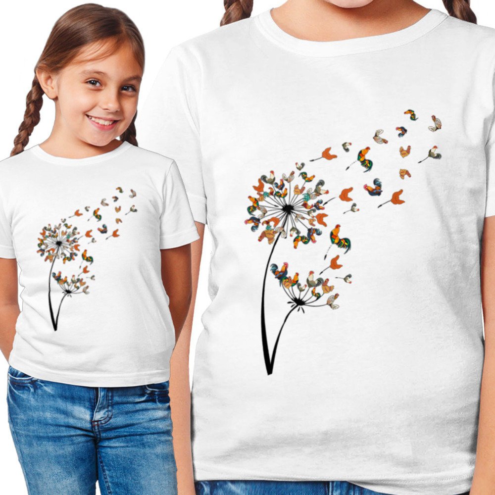 Koszulka dziecięca Kury I Dmuchawiec S