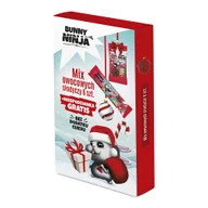 Żelki - Bunny Ninja Świąteczny mix owocowe słodycze 93 g - słodycze lub przekąska - miniaturka - grafika 1