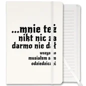 Notesy i bloczki - NOTES PLANER NOTATNIK ZESZYT 1670 MNIE TEŻ ZADARMO NIKT NIC NIE DAŁ WZORY - miniaturka - grafika 1