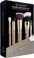 Pędzle do makijażu - Sigma Beauty Radiant Glow Brush Set - miniaturka - grafika 1