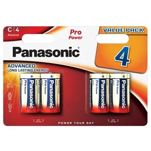 Panasonic Baterie C LR14 Pro Power 4 szt.) - Baterie i akcesoria - miniaturka - grafika 1