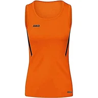 Koszulki i topy damskie - JAKO Unisex Tanktop Challenge Tanktop Challenge neonowopomarańczowy/czarny. 42 - miniaturka - grafika 1