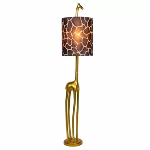 Lucide Stojąca LAMPA podłogowa EXTRAVAGANZA MISS TALL 10706/81/02 abażurowa OPRAWA cętki żyrafa złota brązowa 10706/81/02 - Lampy stojące - miniaturka - grafika 1