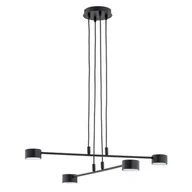 Lampy sufitowe - Modus lampa wisząca 4xGX53 czarna 1339/4 - miniaturka - grafika 1