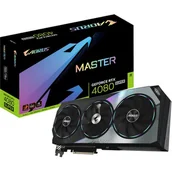 Karty graficzne - Gigabyte GeForce RTX 4080 Super MASTER 16GB GDDR6X 256bit DLSS 3 GV-N408SAORUS M-16GD - miniaturka - grafika 1