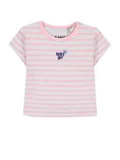 Kaftaniki dla niemowląt - Kanz Koszulka w kolorze jasnoróżowym - grafika 1