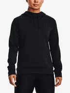 Bluzy damskie - Bluza damska Under Armour Fleece LC Hoodie-BLK S - miniaturka - grafika 1