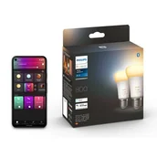 Systemy inteligentnych domów - Philips Hue Philips Hue White ambiance Inteligentna Żarówka 2xE27 800lm - miniaturka - grafika 1