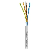 Kable miedziane - Kabel do sieci teleinformatycznych F/UTP 4x2x24AWG (0,5) cat. 5e 200MHz, skrętka ekranowana foliowana FTP, BiTLAN, szpula 500m; BITNER - miniaturka - grafika 1