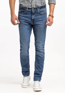 Męskie spodnie jeansowe dopasowane Mustang VEGAS SLIM W34 L32 - Spodnie męskie - miniaturka - grafika 1