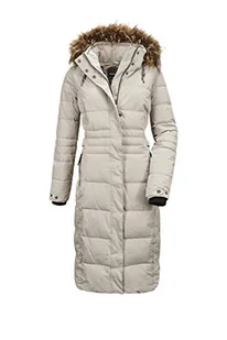 G.I.G.A. DX Damski płaszcz funkcyjny Ventoso WMN Quilted CT B Casual o wyglądzie puchu, z odpinanym kapturem, kolor szampański, 36 - Płaszcze damskie - miniaturka - grafika 1