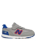 Buty dla chłopców - New Balance Sneakersy NW515KG Szary - miniaturka - grafika 1
