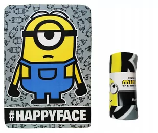 Minionki Minions Koc Dziecięcy Polarowy 100X150 - Koce i narzuty dla dzieci - miniaturka - grafika 1