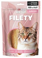 Przysmaki dla kotów - PAN MIĘSKO KOT Przysmak Filety Kurczak 100g - miniaturka - grafika 1