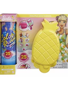 Mattel Lalka Barbie Color Reveal Piana Ananas GXP-783597 - Lalki dla dziewczynek - miniaturka - grafika 2