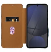 Etui i futerały do telefonów - Kabura FOLIO Side Magnet do SAMSUNG S25 PLUS niebieski - miniaturka - grafika 1