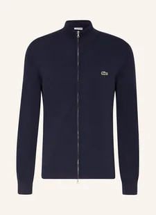 Lacoste Kardigan blau - LACOSTE - Swetry męskie - miniaturka - grafika 1