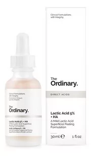The Ordinary Kwasy bezpośrednie Kwas mlekowy 5% + HA 2% 30.0 ml - Peelingi i scruby do twarzy - miniaturka - grafika 1