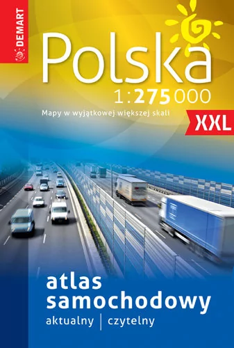 Demart Atlas samochodowy Polska 1:275 000 - Demart