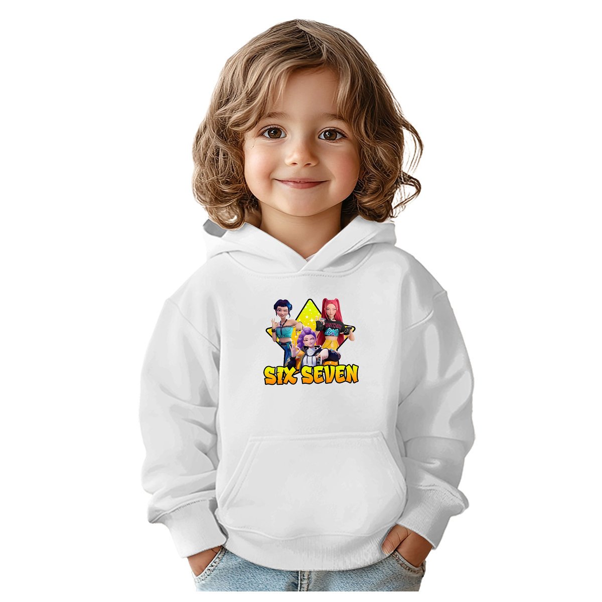 BLUZA DZIECIĘCA 67 SIX SEVEN VIRAL HUNTRIX 110-116 CHŁOPIĘCA DZIEWCZĘCA