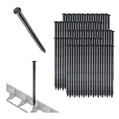 Akcesoria do ogrodzeń - Kotwa mocująca Palmer 25x2cm 100szt czarna - miniaturka - grafika 1