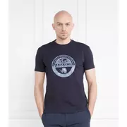 Koszulki męskie - Napapijri T-shirt S-BOLLO SS 1 | Regular Fit - miniaturka - grafika 1
