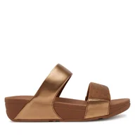 Klapki i japonki damskie - Klapki FitFlop GB6 A21 Brązowy - miniaturka - grafika 1