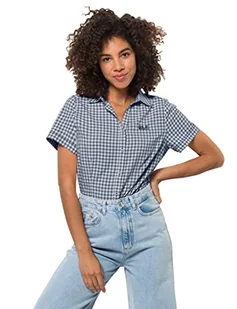 Jack Wolfskin Damska koszulka Kepler Shirt Women szybkoschnąca bluzka z krótkim rękawem - Bluzki damskie - miniaturka - grafika 1